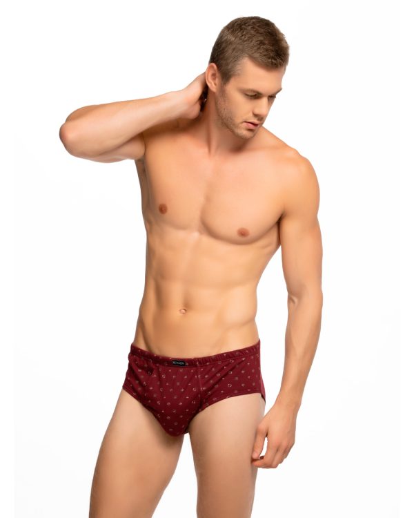 Pantaloncillo clásico Algodón estampado con bragueta Ref.2010 - Imagen 8