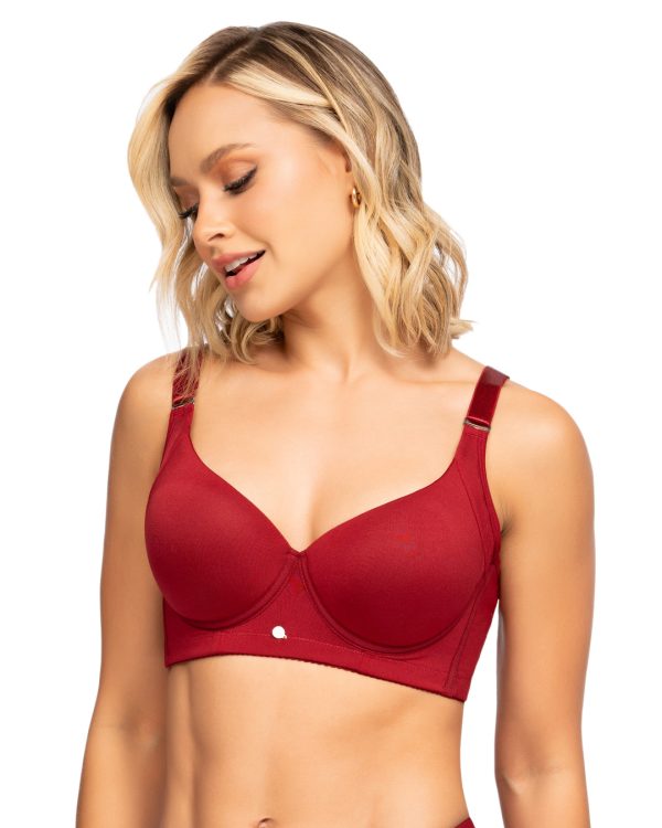 Brasier de realce suave y cubrimiento alto en sisa y espalda Ref. 425 - Imagen 4