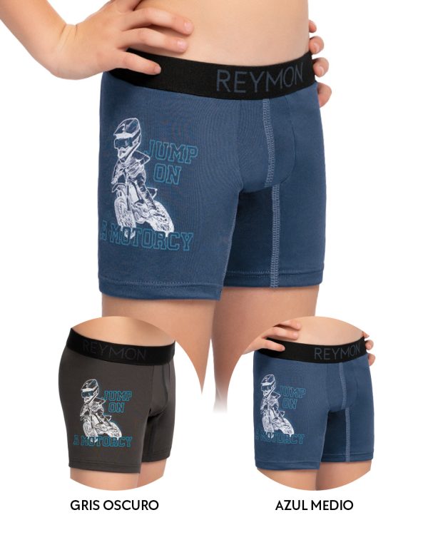Dúo Bóxer Básico estampado  Ref.5039-k-2 - Imagen 6