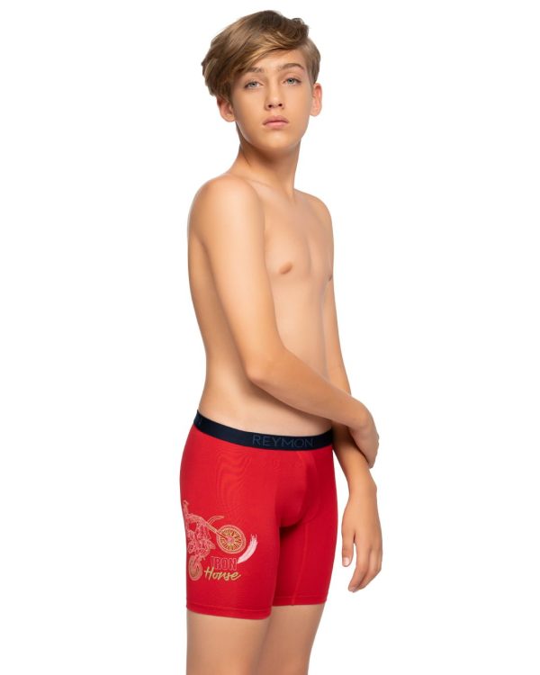Bóxer básico en MICROFIBRA junior Ref.5039-J - Imagen 7