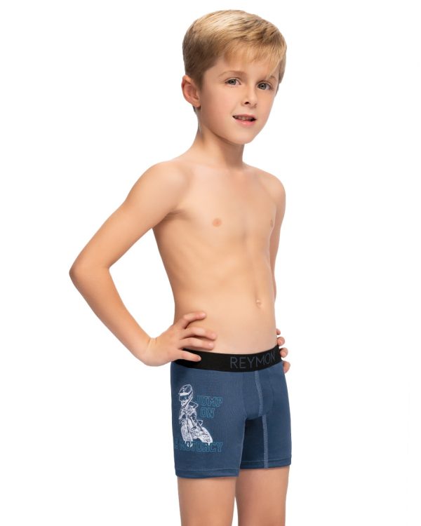 Bóxer básico en MICROFIBRA kids Ref.5039-K - Imagen 3