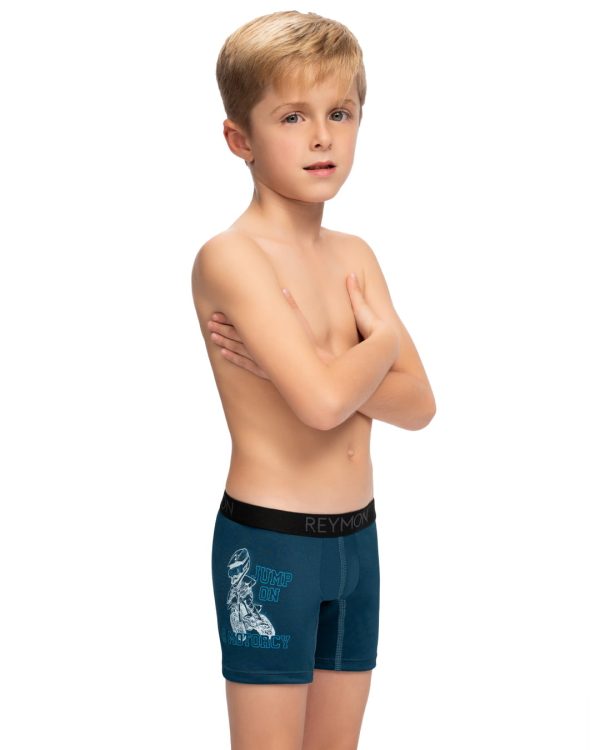 Bóxer básico en MICROFIBRA kids Ref.5039-K - Imagen 2