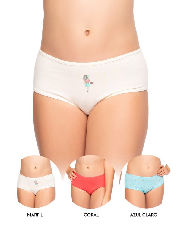 Cachetero PAQUETE x3 girl Ref.6016-G - Imagen 5