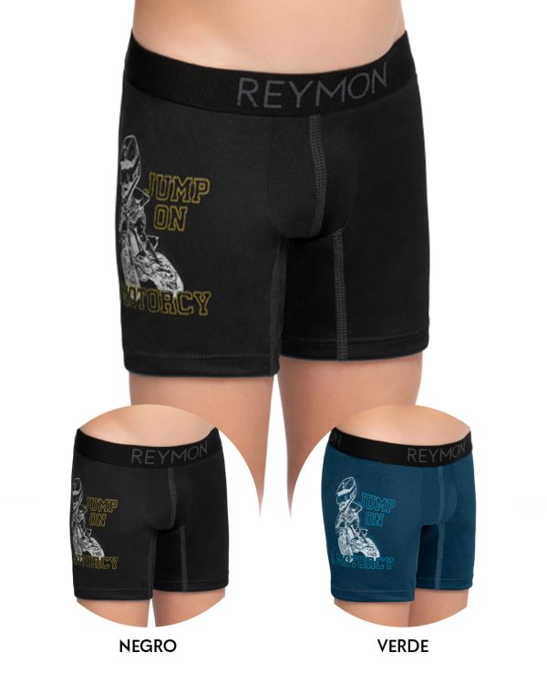 Dúo Bóxer Básico estampado  Ref.5039-k-2 - Imagen 3
