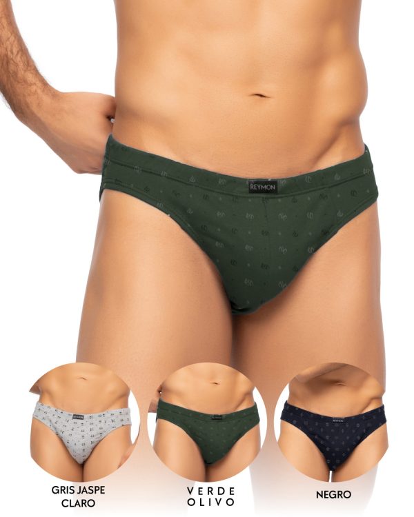 Tanga Algodón estampada PAQUETE x3 Ref.1003