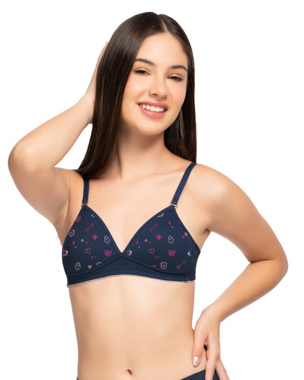 Top acostumbrador básico unicolor teen Ref.6213-T - Imagen 5