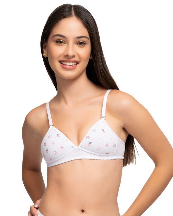 Top acostumbrador básico unicolor teen Ref.6213-T - Imagen 4