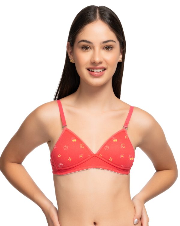 Top acostumbrador básico unicolor teen Ref.6213-T - Imagen 3