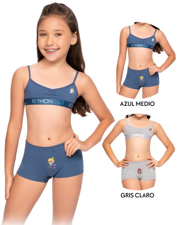 Duo conjunto estampado girl Ref.6946-G - Imagen 3