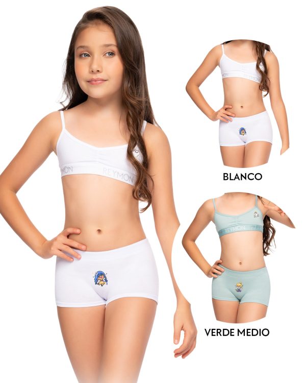 Duo conjunto estampado girl Ref.6946-G - Imagen 4