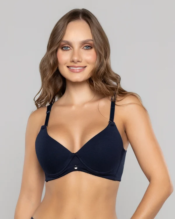 Brasier en algodón espalda estampada Ref. 418 - Imagen 2