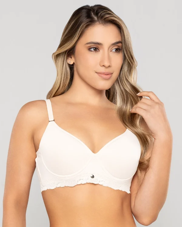 Brasier Copa Entera Con Encaje Ref. 421 - Imagen 5