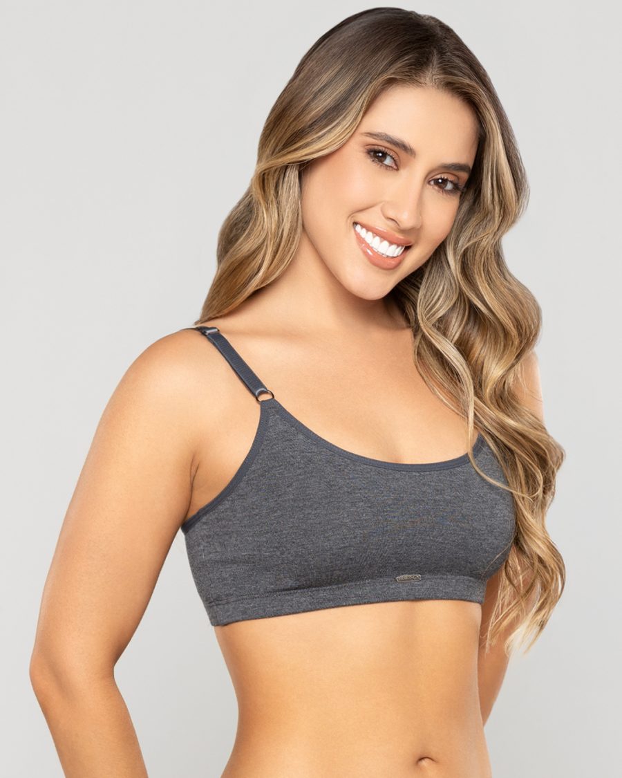 Top básico unicolor en algodón Ref. 454