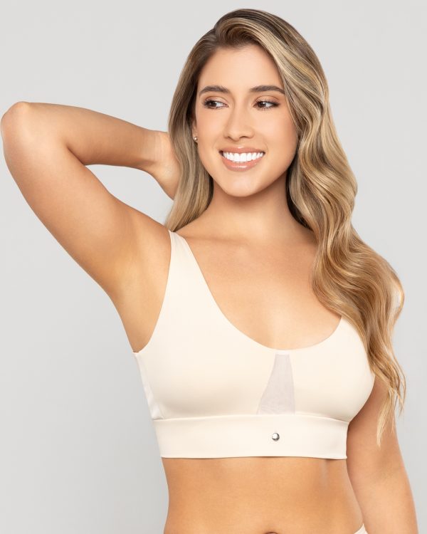 Top flexible unicolor con copas retirables Ref. 456 - Imagen 3