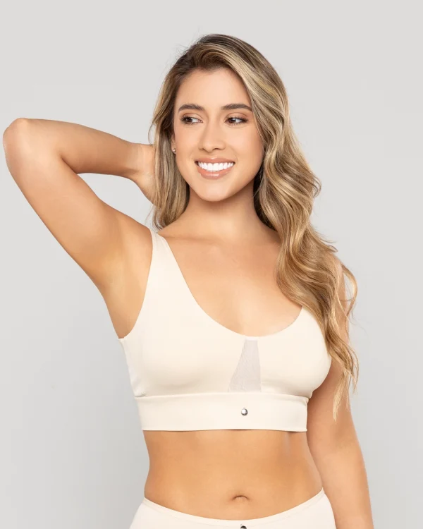 Top flexible unicolor con copas retirables Ref. 456 - Imagen 5
