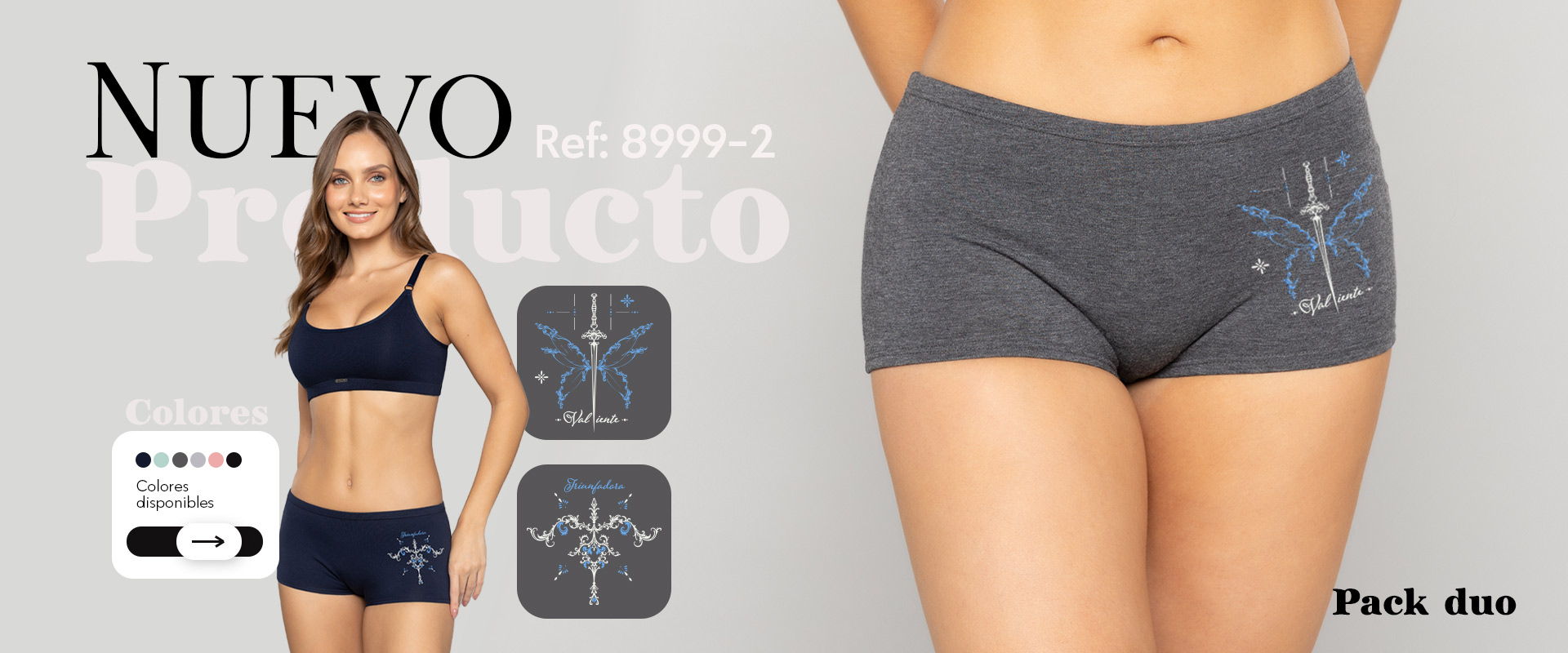 ropa interior mujer en algodon REYMON