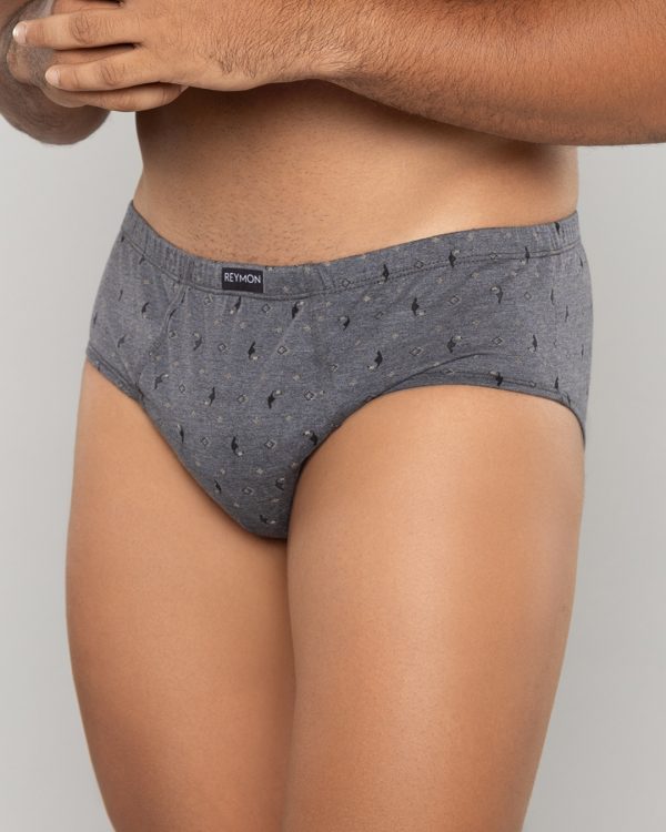 Pantaloncillo clásico Algodón estampado con bragueta Ref.2010