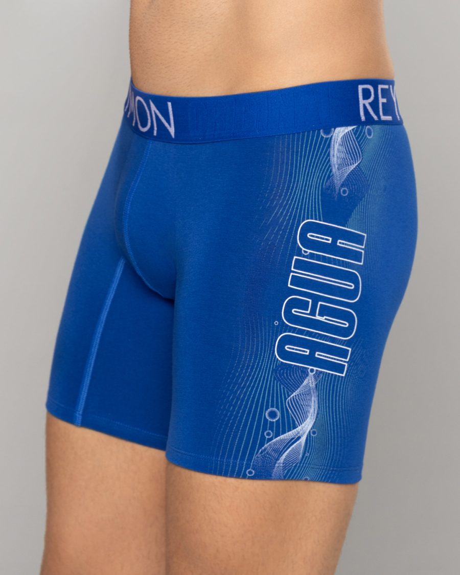 Bóxer semilargo Algodón estampado lateral Ref.3018