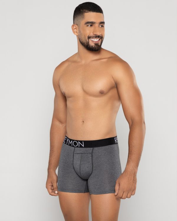 Bóxer semilargo Algodón con bolsillo de seguridad Ref.3040 - Imagen 6