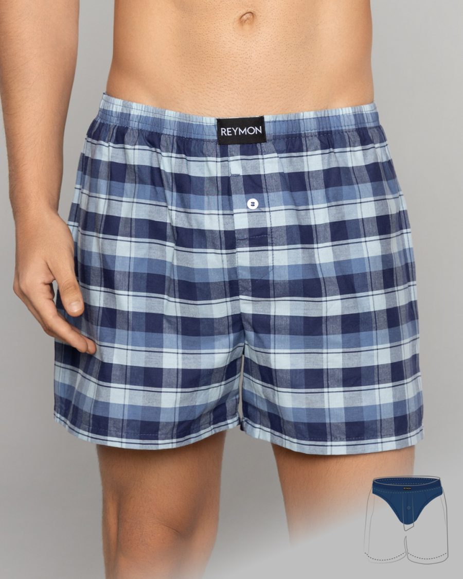 Bóxer suelto con pantaloncillo interno en polialgodon Ref.3054