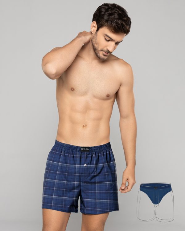 Bóxer suelto con pantaloncillo interno en polialgodon Ref.3054 - Imagen 9