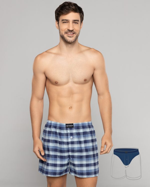 Bóxer suelto con pantaloncillo interno en polialgodon Ref.3054 - Imagen 13