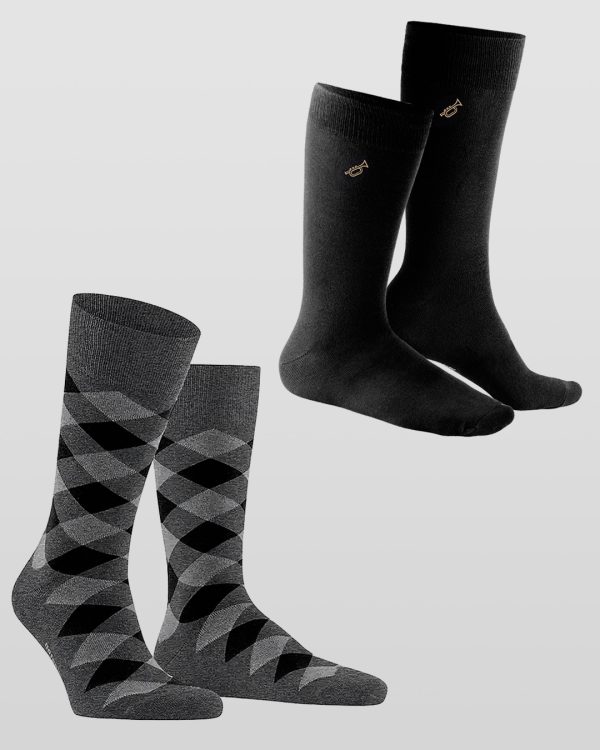 Dúo Calcetín Casual Clásico Ref.3717 - Imagen 3