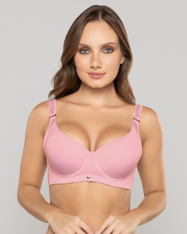 Brasier de realce suave y cubrimiento alto en sisa y espalda Ref. 425 - Imagen 7