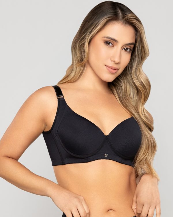 Brasier de realce suave y cubrimiento alto en sisa y espalda Ref. 425 - Imagen 3